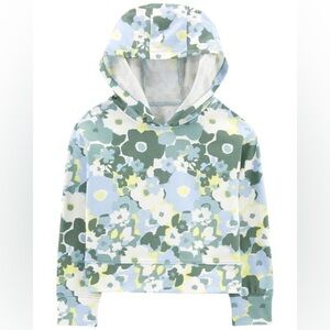 Carters Girls Kid Floral Active Pullover Hoodie
